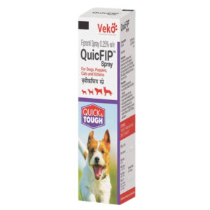 Veko QuicFIP Spray (Fipronil) for Dogs and Cats (100ml) - 100ml