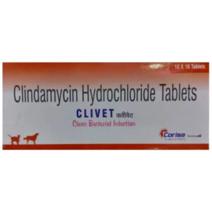 Corise Clivet (Clindamycin) Tablet for Dogs and Cats (10 tablets) - 150mg