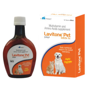 Ttk Lavitone Pet Syrup Multivitamin and Amino Acid Supplement for Dogs and Cats (200ml) - 200ml