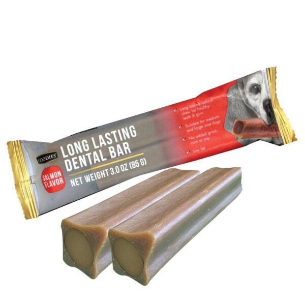 Goodies Long Lasting Dental Bar Salmon Dog Treats - 3xM(2pcs)