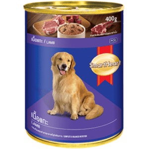 SmartHeart Lamb Adult Canned Wet Dog Food - 16x400g