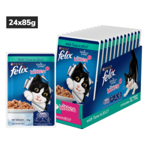 Purina Felix Tuna with Jelly Kitten Wet Food - 24x85g