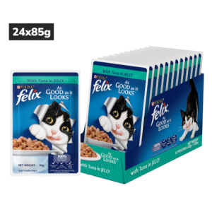 Purina Felix Tuna with Jelly Adult Cat Wet Food - 24x85g