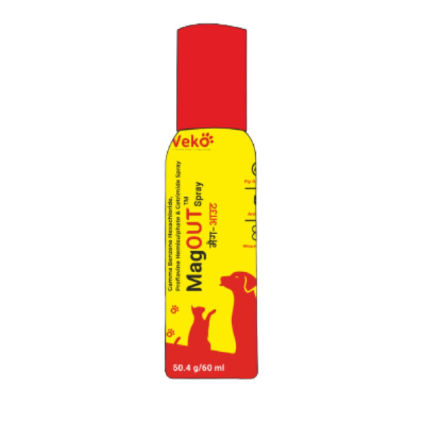Veko Magout Spray for Dogs and Cats - 60ml
